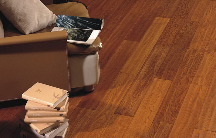 Oak Handscraped(surface waved) Flooring